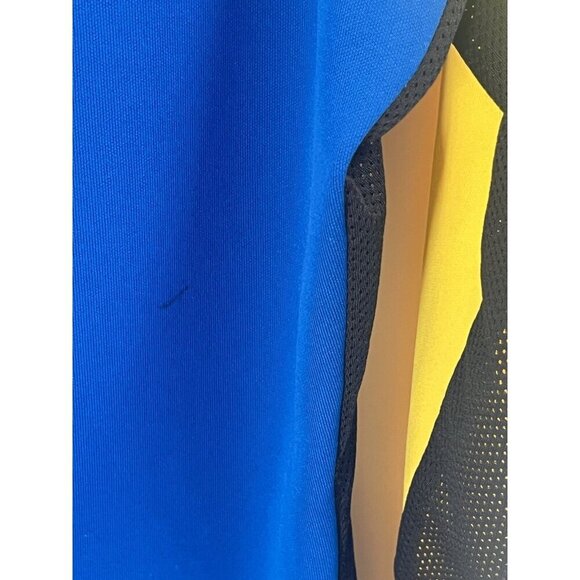 Vtg Peal Izumi Technical Wear Vented Quarter Zip Cycling Shirt Blue Mens L - Picture 5 of 7